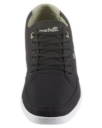 schwarze niedrige Sneakers von Boxfresh