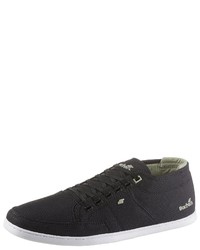 schwarze niedrige Sneakers von Boxfresh