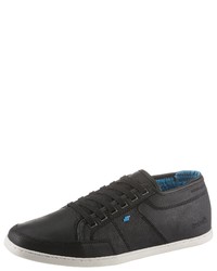 schwarze niedrige Sneakers von Boxfresh