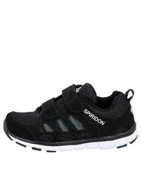 schwarze niedrige Sneakers von Brütting