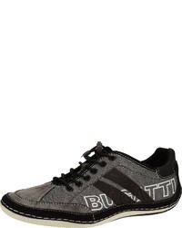 schwarze niedrige Sneakers von Bugatti