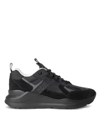 schwarze niedrige Sneakers von Burberry