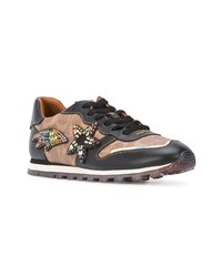 schwarze niedrige Sneakers von Coach