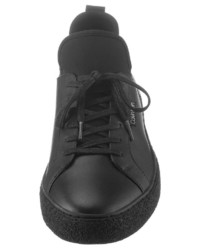 schwarze niedrige Sneakers von Calvin Klein