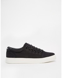 schwarze niedrige Sneakers von Religion