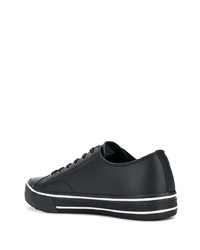 schwarze niedrige Sneakers von Tommy Jeans