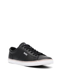 schwarze niedrige Sneakers von BOSS