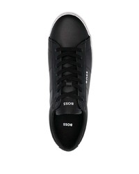 schwarze niedrige Sneakers von BOSS