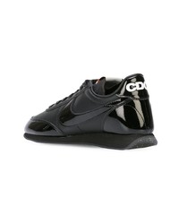 schwarze niedrige Sneakers von Comme Des Garcons Homme Plus