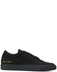 schwarze niedrige Sneakers von Common Projects