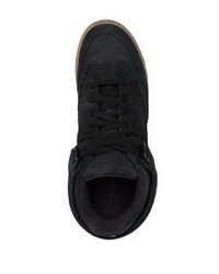 schwarze niedrige Sneakers von Maison Margiela