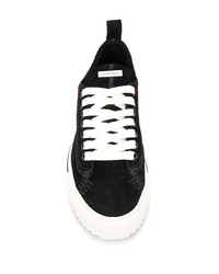 schwarze niedrige Sneakers von Represent