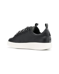 schwarze niedrige Sneakers von Grey Mer