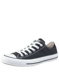 schwarze niedrige Sneakers von Converse