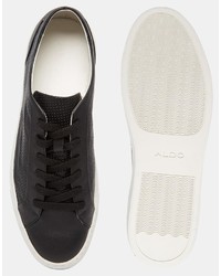 schwarze niedrige Sneakers von Aldo