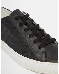 schwarze niedrige Sneakers von Aldo