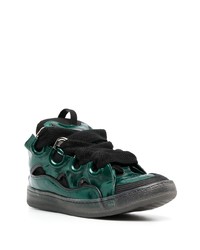 schwarze niedrige Sneakers von Lanvin