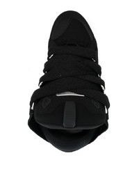 schwarze niedrige Sneakers von Lanvin