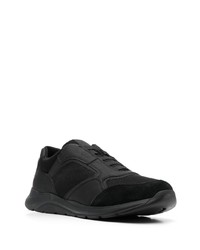 schwarze niedrige Sneakers von Geox