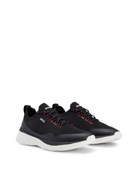 schwarze niedrige Sneakers von BOSS