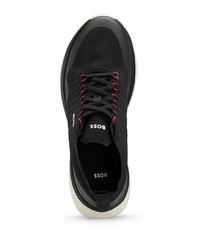 schwarze niedrige Sneakers von BOSS