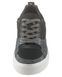 schwarze niedrige Sneakers von Diesel