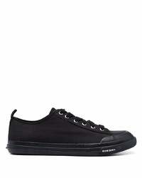 schwarze niedrige Sneakers von Diesel