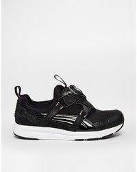 schwarze niedrige Sneakers von Puma