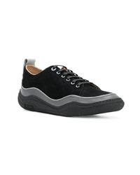 schwarze niedrige Sneakers von Lanvin