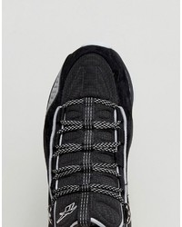 schwarze niedrige Sneakers von Reebok