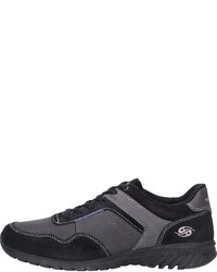 schwarze niedrige Sneakers von Dockers by Gerli