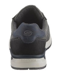 schwarze niedrige Sneakers von Dockers by Gerli
