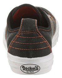 schwarze niedrige Sneakers von Dockers by Gerli