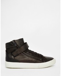 schwarze niedrige Sneakers von Aldo