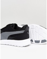 schwarze niedrige Sneakers von Puma