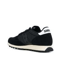 schwarze niedrige Sneakers von Saucony