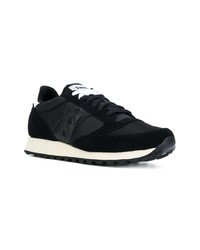 schwarze niedrige Sneakers von Saucony