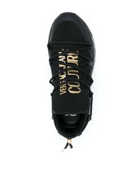 schwarze niedrige Sneakers von VERSACE JEANS COUTURE