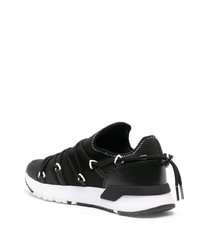 schwarze niedrige Sneakers von VERSACE JEANS COUTURE