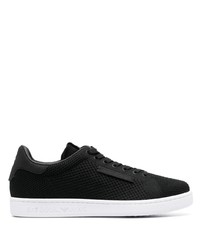 schwarze niedrige Sneakers von Ea7 Emporio Armani