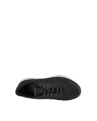 schwarze niedrige Sneakers von Ecco