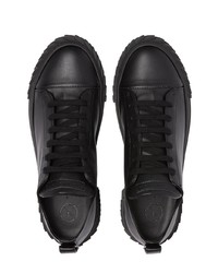 schwarze niedrige Sneakers von Giuseppe Zanotti