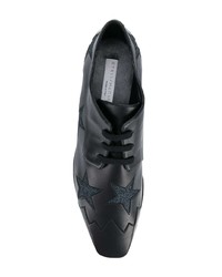 schwarze niedrige Sneakers von Stella McCartney