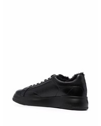 schwarze niedrige Sneakers von Baldinini