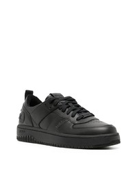 schwarze niedrige Sneakers von Hugo