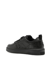 schwarze niedrige Sneakers von Hugo