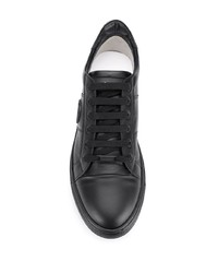 schwarze niedrige Sneakers von Baldinini