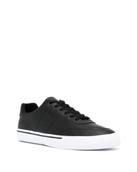 schwarze niedrige Sneakers von BOSS