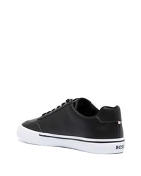 schwarze niedrige Sneakers von BOSS