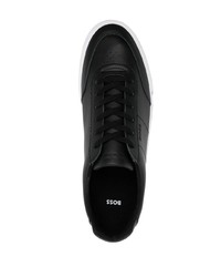 schwarze niedrige Sneakers von BOSS